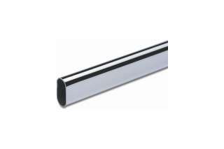 GARDEROBNA CIJEV OVALNA 103385050/385049 KROM 
