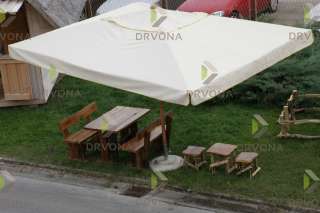 DRVENI SUNCOBRAN 300/300cm 