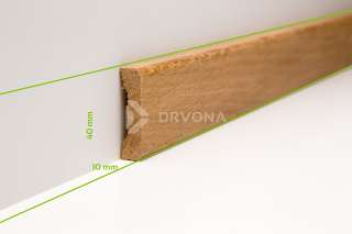 LETVICA HRAST POKROVNA 40mm AB 2,20 m - 3 m 