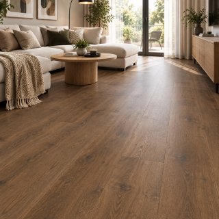 LAMINAT  8mm/Kl.32 LOC EXTRA 00423X MEDIEVAL BROWN OAK p=2,461 m2 