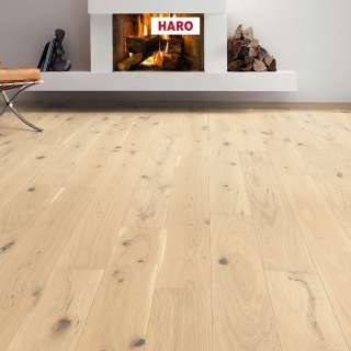 PARKET PANEL 1-S HARO HRAST LIGHT WHITE Universal 2V lakMAT 534 603 x 12/180/2200 mm p=2,38 m2 