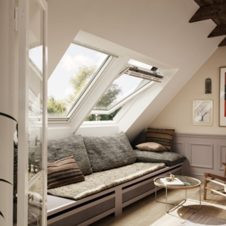 VELUX PREMIUM KROVNI PROZOR, BIJELA BOJA, ELEKTRIČNO NAPAJANJE, STAKLO 68 