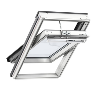 VELUX PREMIUM KROVNI PROZOR, BIJELA BOJA, SOLARNO NAPAJANJE, STAKLO 70 