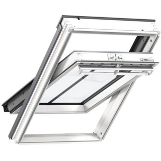 VELUX PREMIUM KROVNI PROZOR, BIJELA BOJA, GORNJA RUČKA, STAKLO 70 