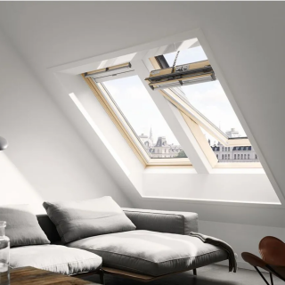VELUX PREMIUM KROVNI PROZOR, BEZBOJNI LAK, EL. NAPAJANJE, STAKLO 70 