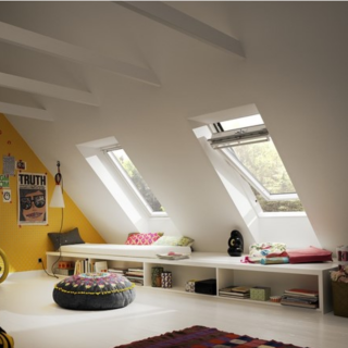 VELUX PREMIUM KROVNI PROZOR, BIJELI POLIURETAN, GORNJA RUČKA, STAKLO 68 