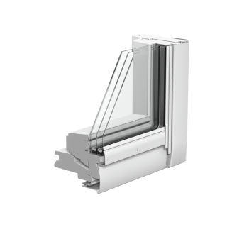 VELUX STANDARD PLUS KROVNI PROZOR, BIJELI POLIURETAN, DONJA RUČKA, STAKLO 61 