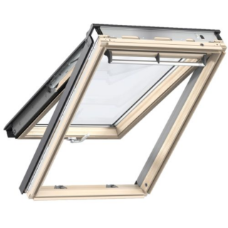 VELUX PREMIUM KROVNI PROZOR, BEZBOJNI LAK,DVOSTRUKI OVJES, DONJA RUČKA, STAKLO 70 