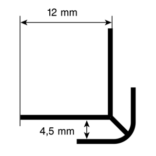 VANJSKI PROFIL ROCKO ANTIK 2800mm x 