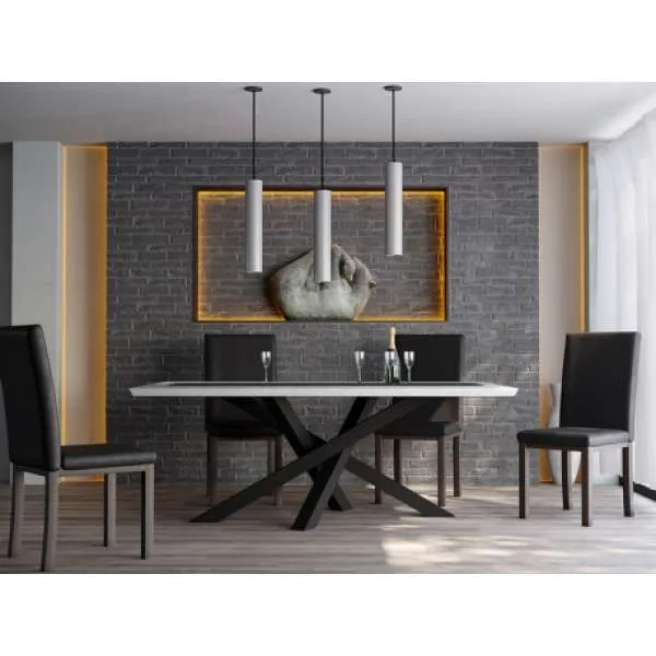 POSTOLJE STOLA NEW YORK CRNO RAL 9005 