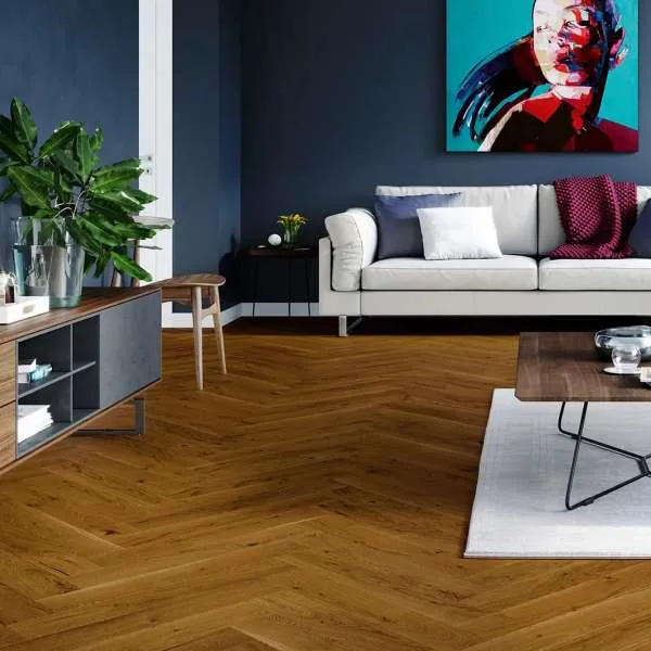 PARKET RIBLJA KOST HERRINGBONE BROWN SUGAR 725/130/14 mm p=0,65 m2 