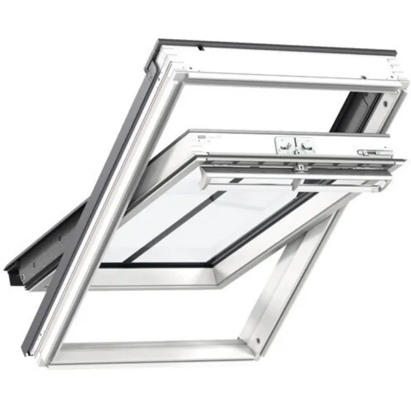 VELUX PREMIUM KROVNI PROZOR, BIJELA BOJA, GORNJA RUČKA, STAKLO 70 