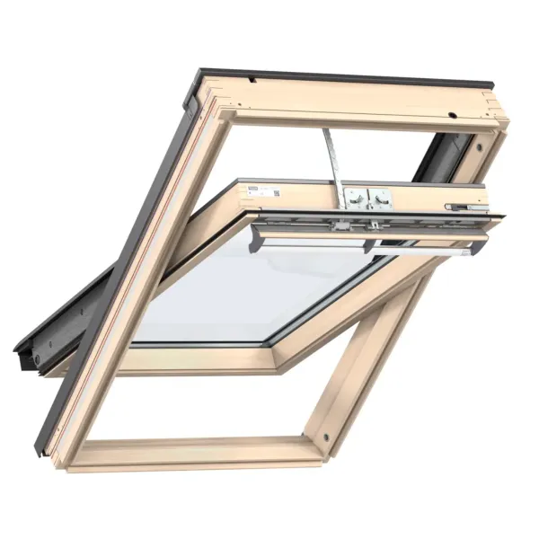VELUX KROVNI PROZOR, BEZBOJNI LAK, SOLARNO NAPAJANJE, STAKLO 68 