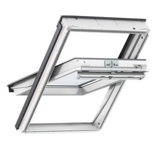VELUX PREMIUM KROVNI PROZOR, BIJELI POLIURETAN, GORNJA RUČKA, STAKLO 68 