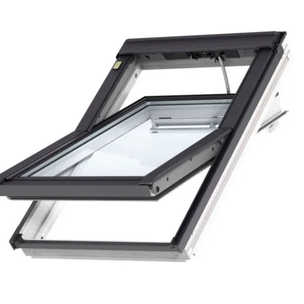 VELUX PREMIUM KROVNI PROZOR, BIJELI POLIURETAN, ELEKTRIČNO NAPAJANJE, STAKLO 70 