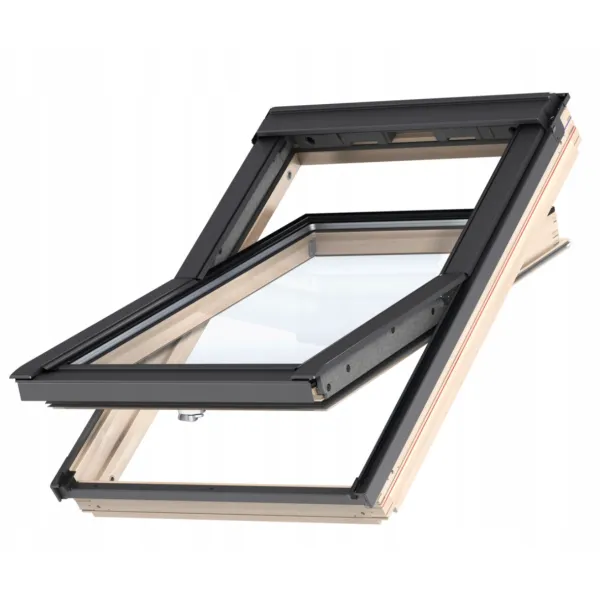 VELUX STANDARD PLUS KROVNI PROZOR, BEZBOJNI LAK, DONJA RUČKA, STAKLO 61 