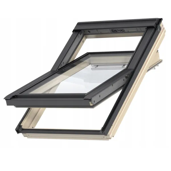 VELUX STANDARD PLUS KROVNI PROZOR, BEZBOJNI LAK, GORNJA RUČKA, STAKLO 61 