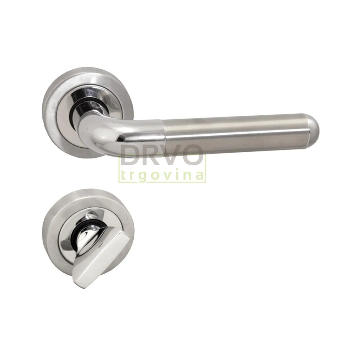 KVAKA BI-COLOR V ROZETA INOX WC 13493 