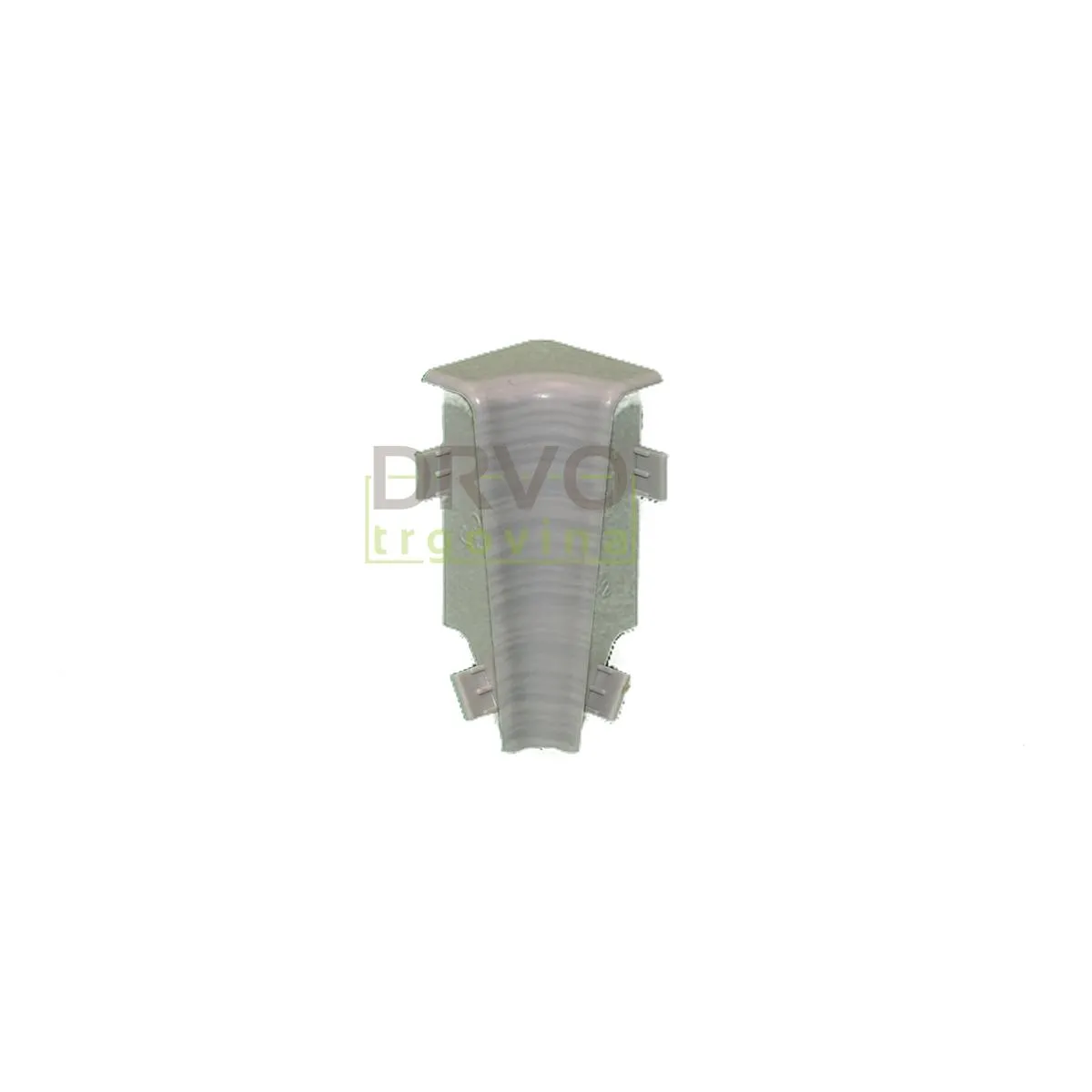 PVC KUT UNUTARNJI ZA LETVICU P71 SIVI (BST) 