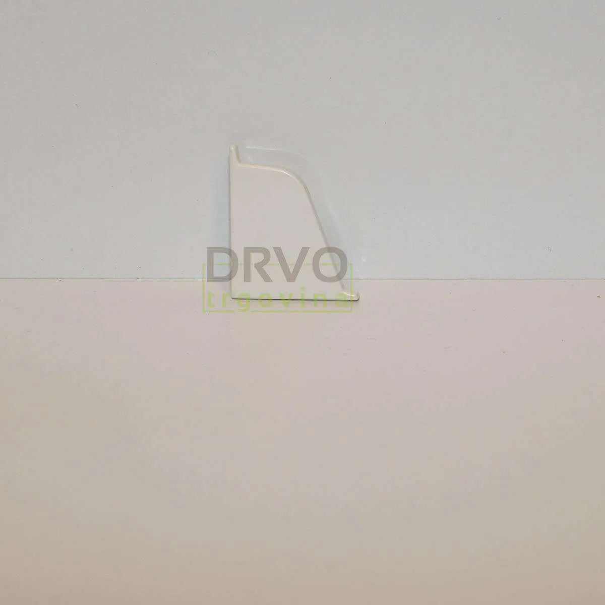 PVC ZAVRŠETAK LIJEVI x ZA LETVICU ZA RADNU PLOČU BIJELI 