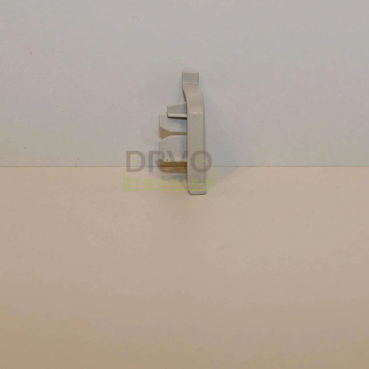 PVC ZAVRŠETAK DESNI x ZA LETVICU ZA RADNU PLOČU SIVI 12522791022/98102 
