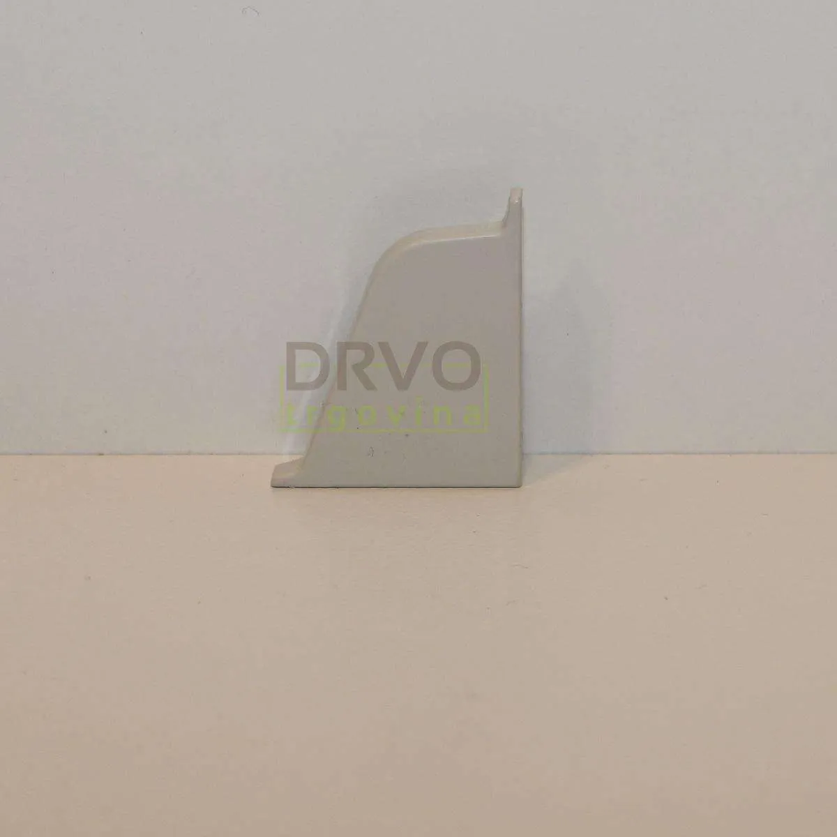PVC ZAVRŠETAK DESNI x ZA LETVICU ZA RADNU PLOČU SIVI 12522791022/98102 