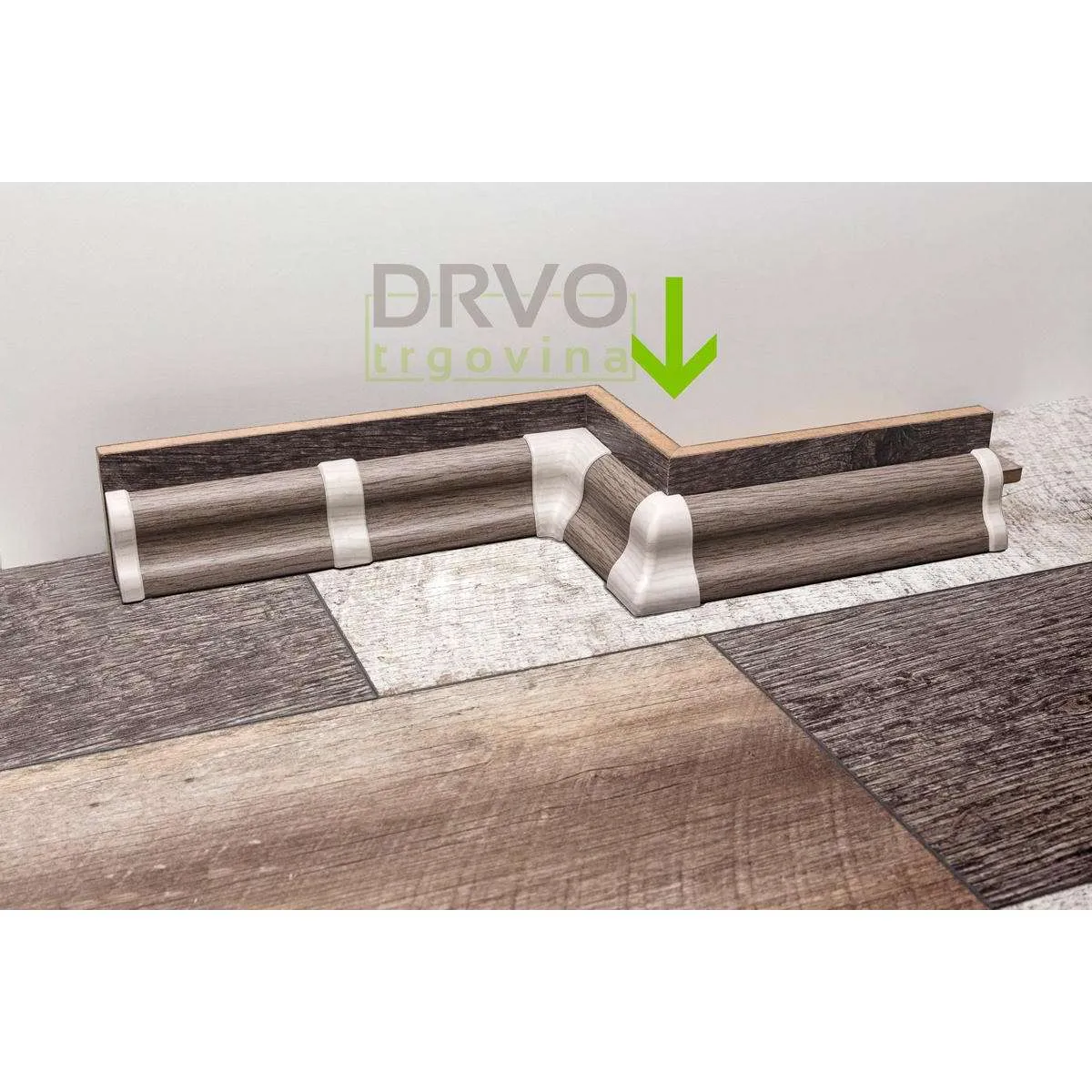 PVC KUT VANJSKI ZA LETVICU P71 SONOMA (KLJ) 