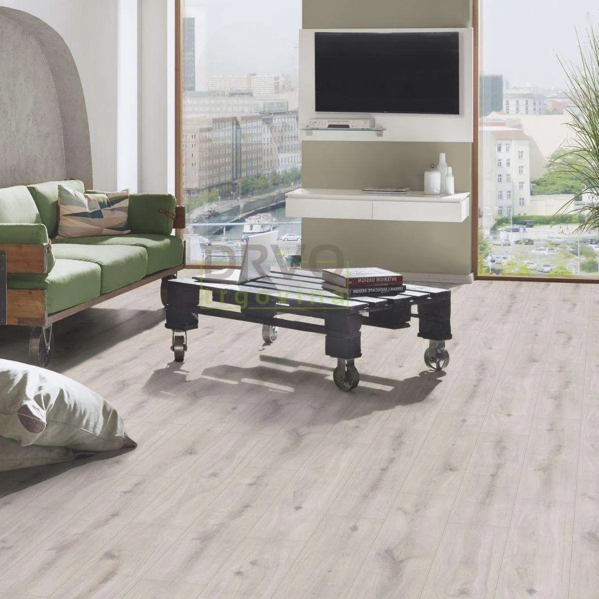 LAMINAT 12mm/Kl.33 MY ART K231x  HRAST MISTY MO.RE p=1,48 m2 