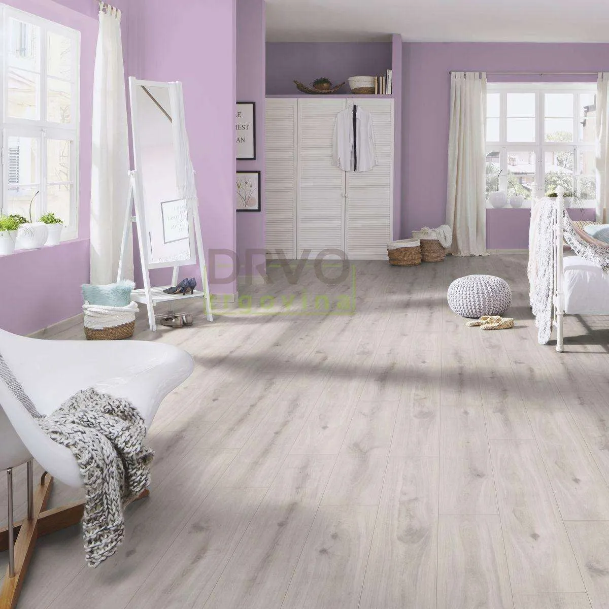 LAMINAT 12mm/Kl.33 MY ART K231x  HRAST MISTY MO.RE p=1,48 m2 