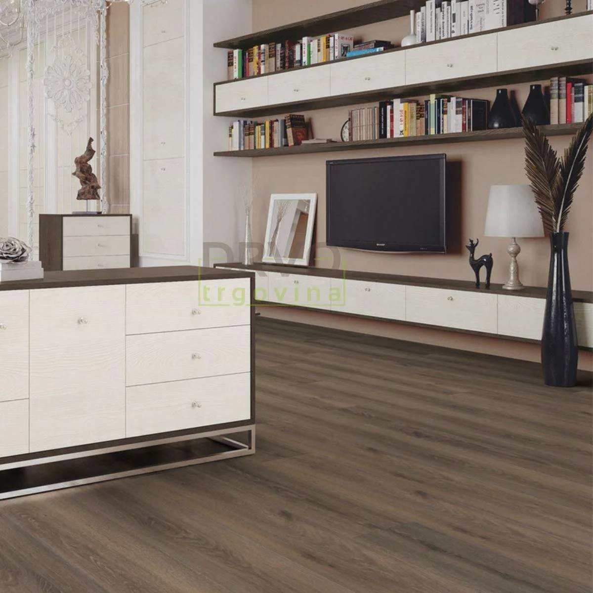 LAMINAT  8mm/Kl.32 SIGMA V FUGA 5384x HRAST LARYSA p=2,397 m2 