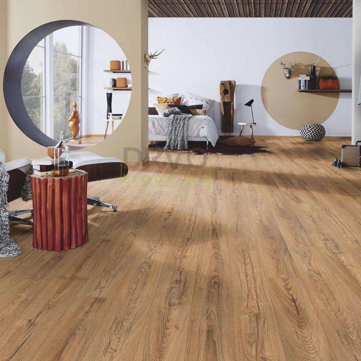 LAMINAT 12mm/Kl.32 NEUTRAL COLLECTION V FUGA K476x INCA CARPENTER p=1,48 m2 