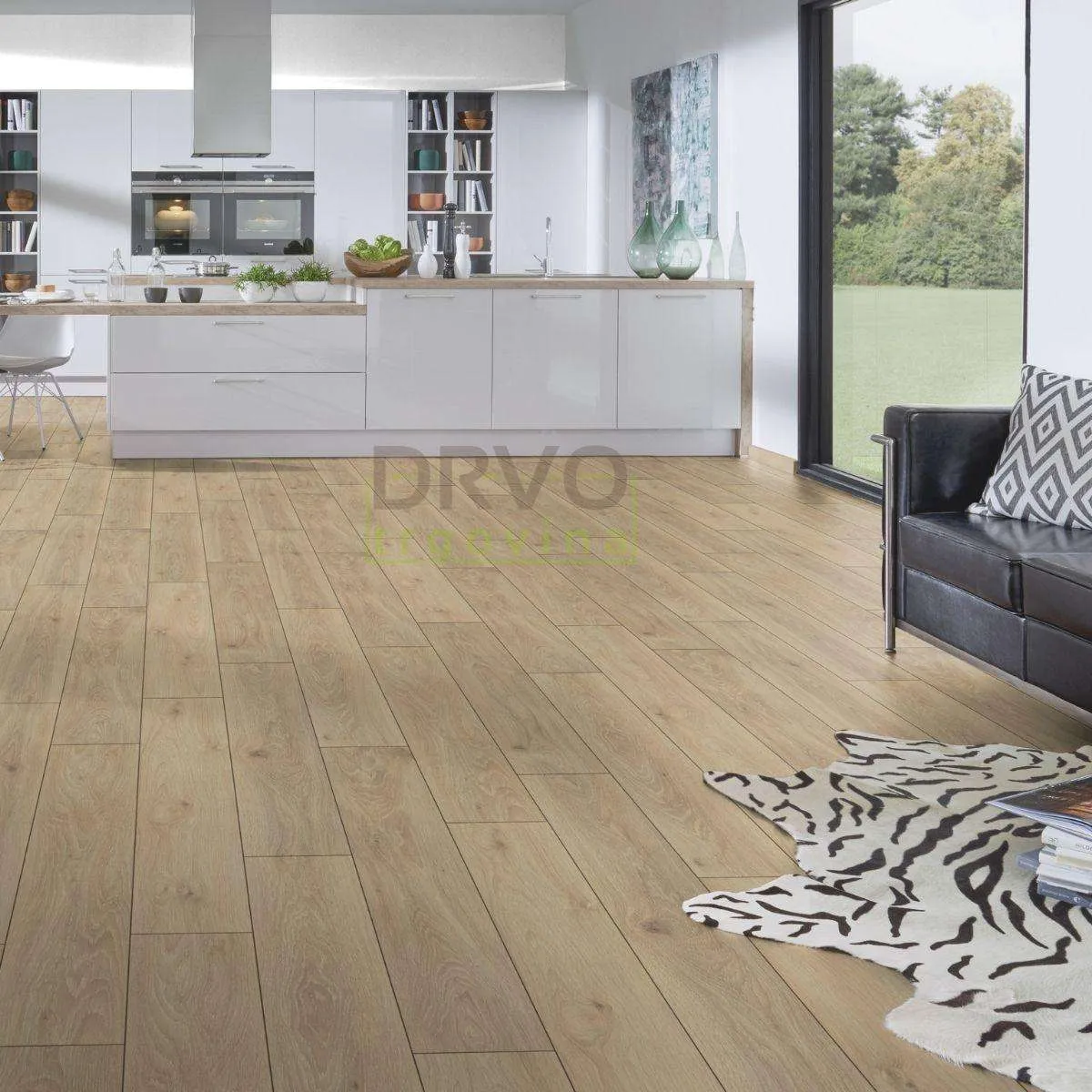 LAMINAT 12mm/Kl.33 KRONOSTEP PURE+ V FUGA K625x HRAST PISTACIO p=1,507 m2 