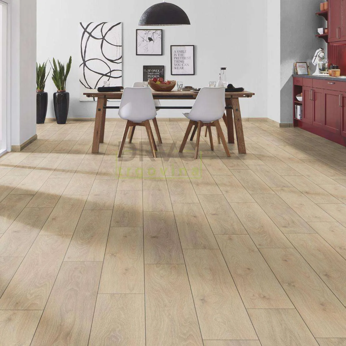 LAMINAT 12mm/Kl.33 KRONOSTEP PURE+ V FUGA K625x HRAST PISTACIO p=1,507 m2 