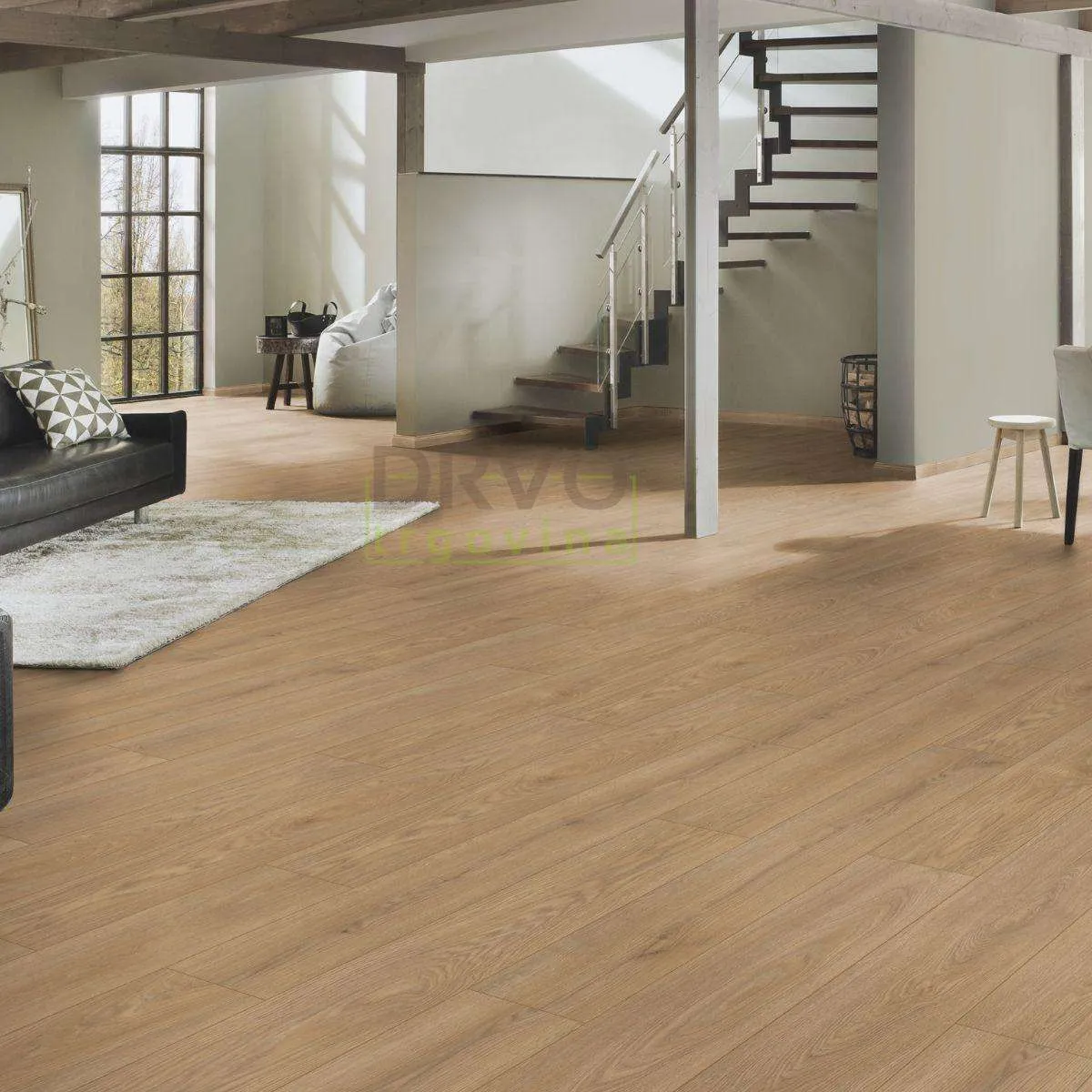 LAMINAT 12mm/Kl.33 KRONOSTEP PURE+ V FUGA K638x HRAST CORNFORTH RASPOLOŽIVO 12,06m2 