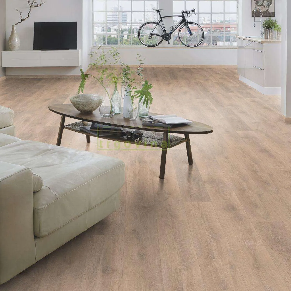 LAMINAT  8mm/Kl.32 SUPER NATURAL CLASSIC PURE+ 8575x HRAST BLONDE RASPOLOŽIVO 15,84m2 