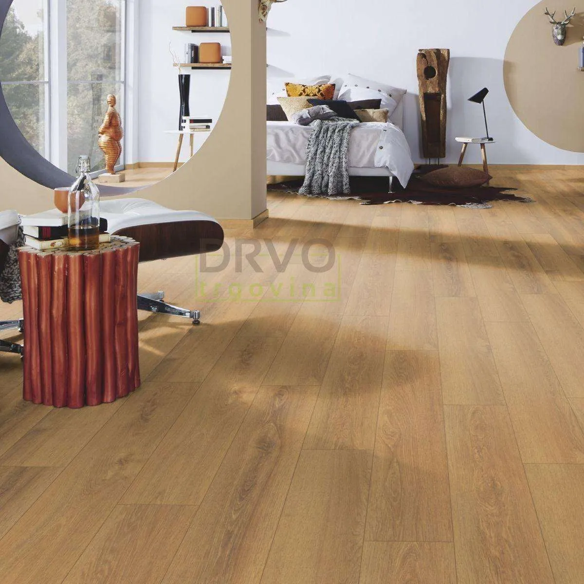 LAMINAT  8mm/Kl.32 ATLANTIC MO.RE PURE+ K649x HRAST SIENNA p=2,26 m2 