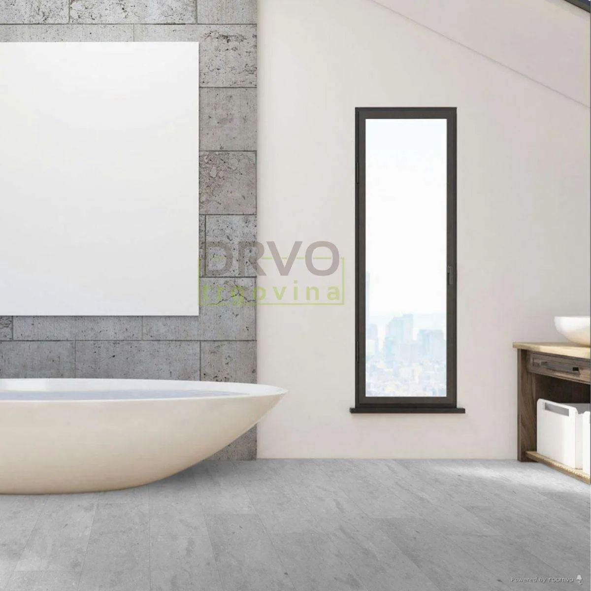SPC VINIL 5mm/KL.34 ROCKO R109 CONCRETE p=2,5 m2 