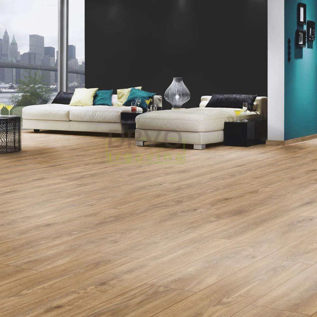 LAMINAT 12mm/Kl.33 KRONOSTEP PURE+ V FUGA K471x HRAST ANTIK CASHMERE RASPOLOŽIVO 12,586 