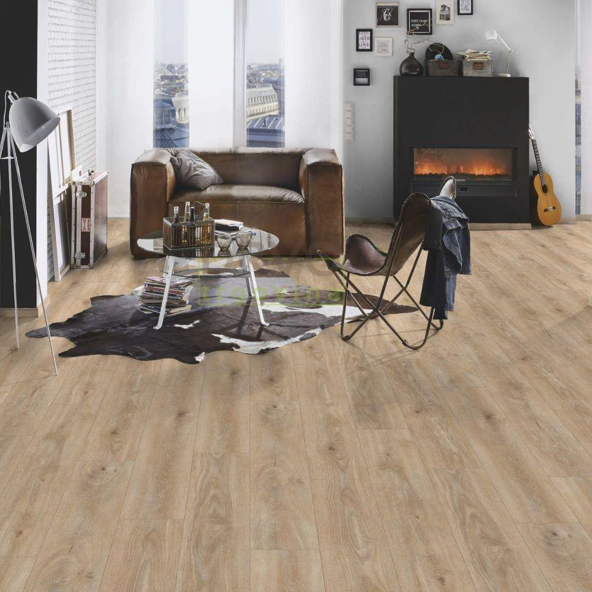 LAMINAT 12mm/Kl.33 KRONOSTEP PURE+ V FUGA K469x HRAST TORTILLA p=1,507m2 