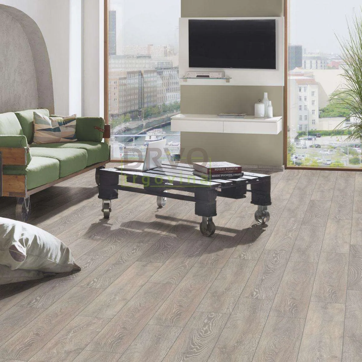 LAMINAT 12mm/Kl.33 FLOOR DREAMS VARIO V FUGA 5542x HRAST SIVI RASPOLOŽIVO 7,40m2 