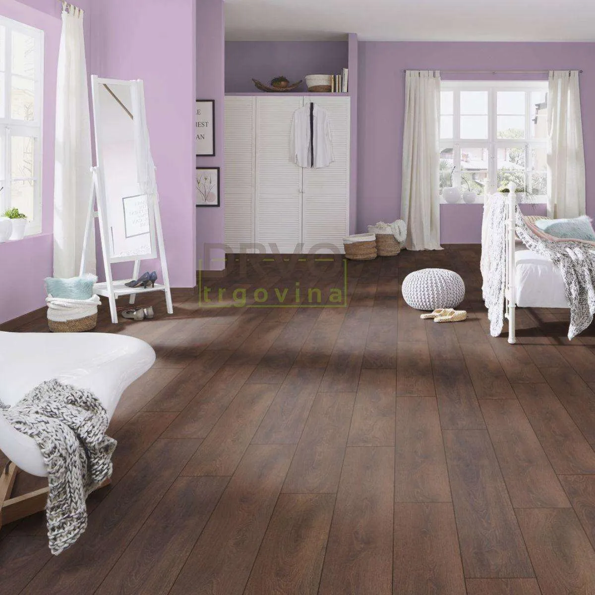 LAMINAT 12mm/Kl.33 ATLANTIC MO.RE PURE+ 8633x HRAST SHIRE p=1,507 m2 