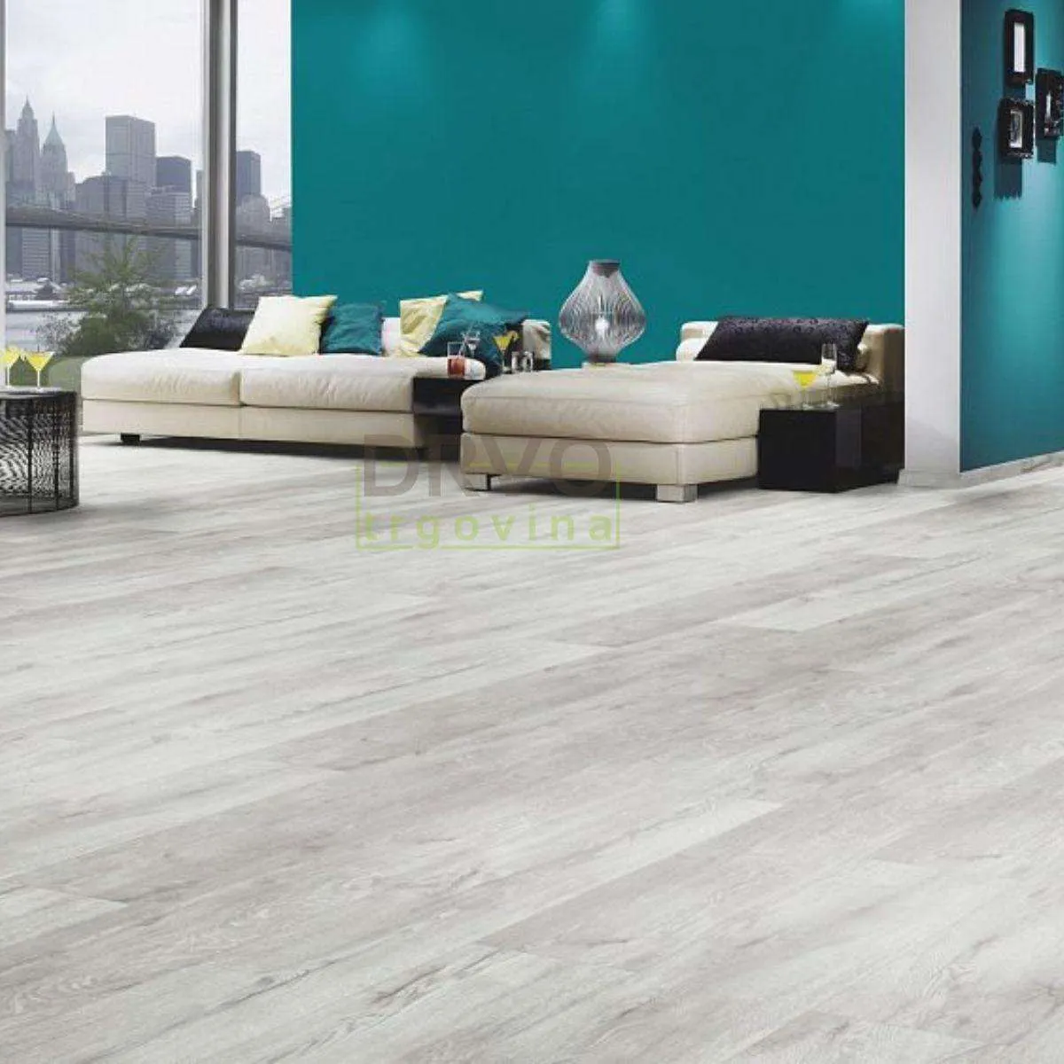 LAMINAT 12mm/Kl.33 KRONOSTEP PURE+ MO.RE K278 HRAST NEVIS p=1,507 m2 