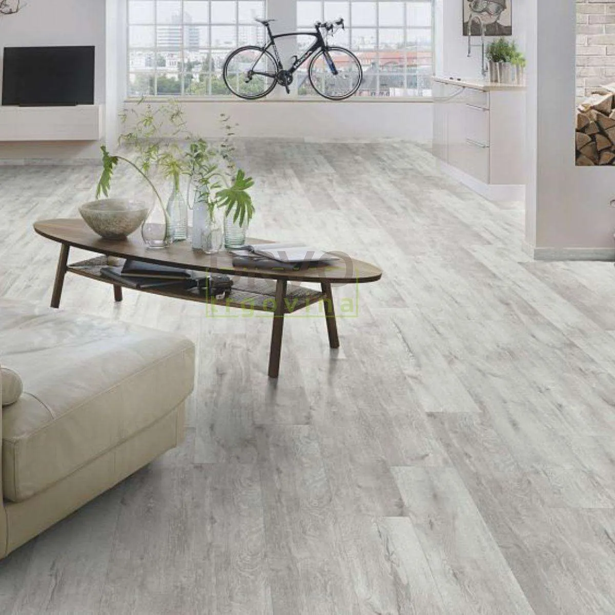 LAMINAT 12mm/Kl.33 KRONOSTEP PURE+ MO.RE K278 HRAST NEVIS p=1,507 m2 