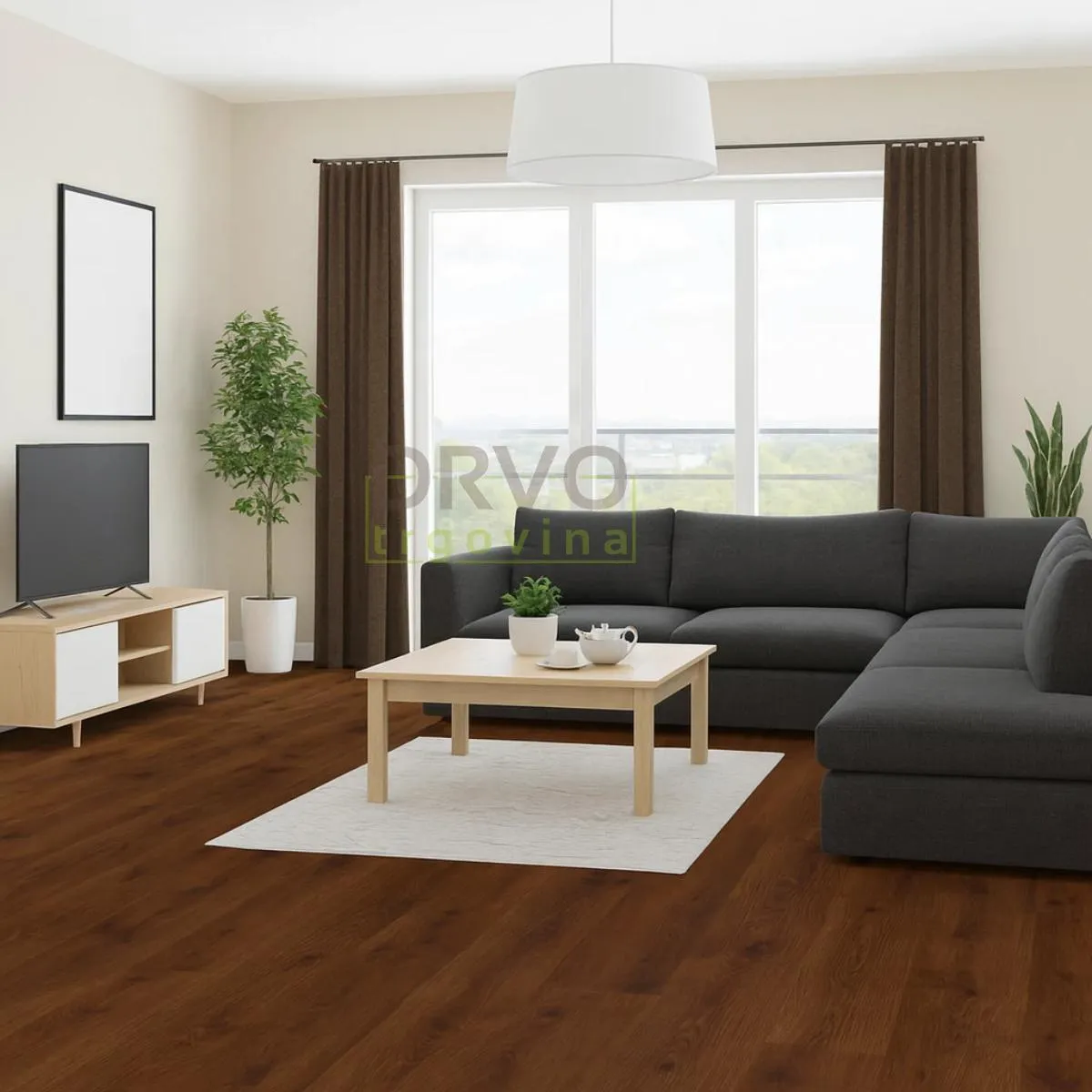 LAMINAT  7mm/Kl.32 KRONOSTEP 8352x HRAST PARIS RASPOLOŽIVO 12,343m2 