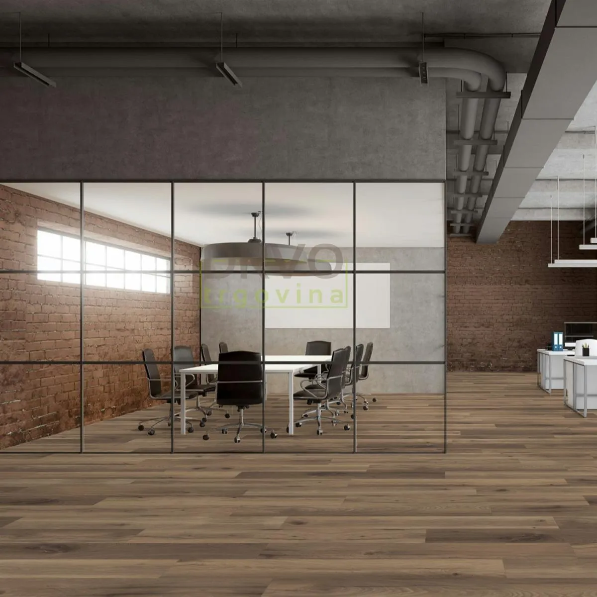 LAMINAT 12mm/Kl.33 FUZION 195 RSx RUSTIC STEIN RASPOLOŽIVO 4,53m2 