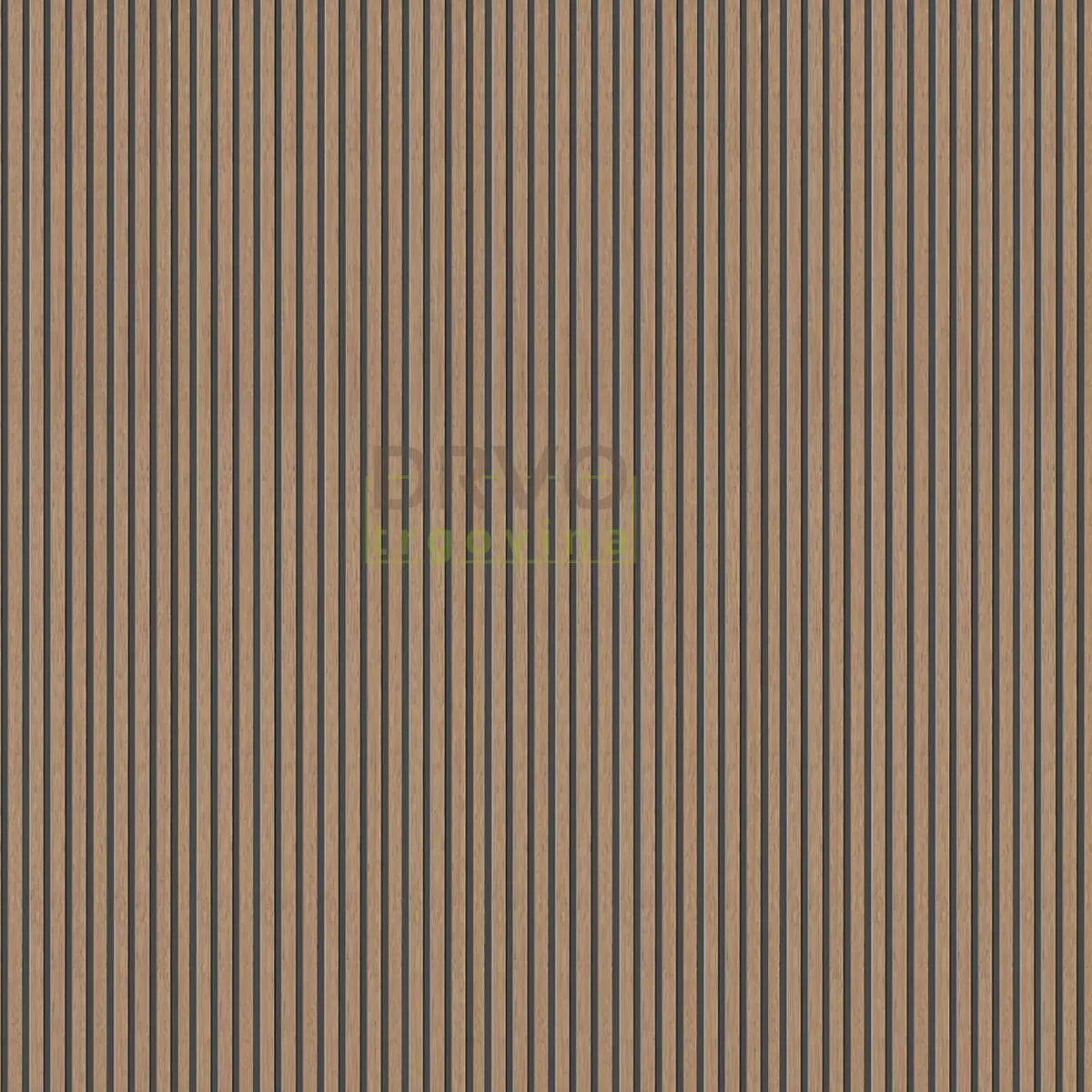 ZIDNA OBLOGA FN WALLY TIGER MDF FOEI73P CRNA/HRAST 8/180/2670mm pak=2,405m2 