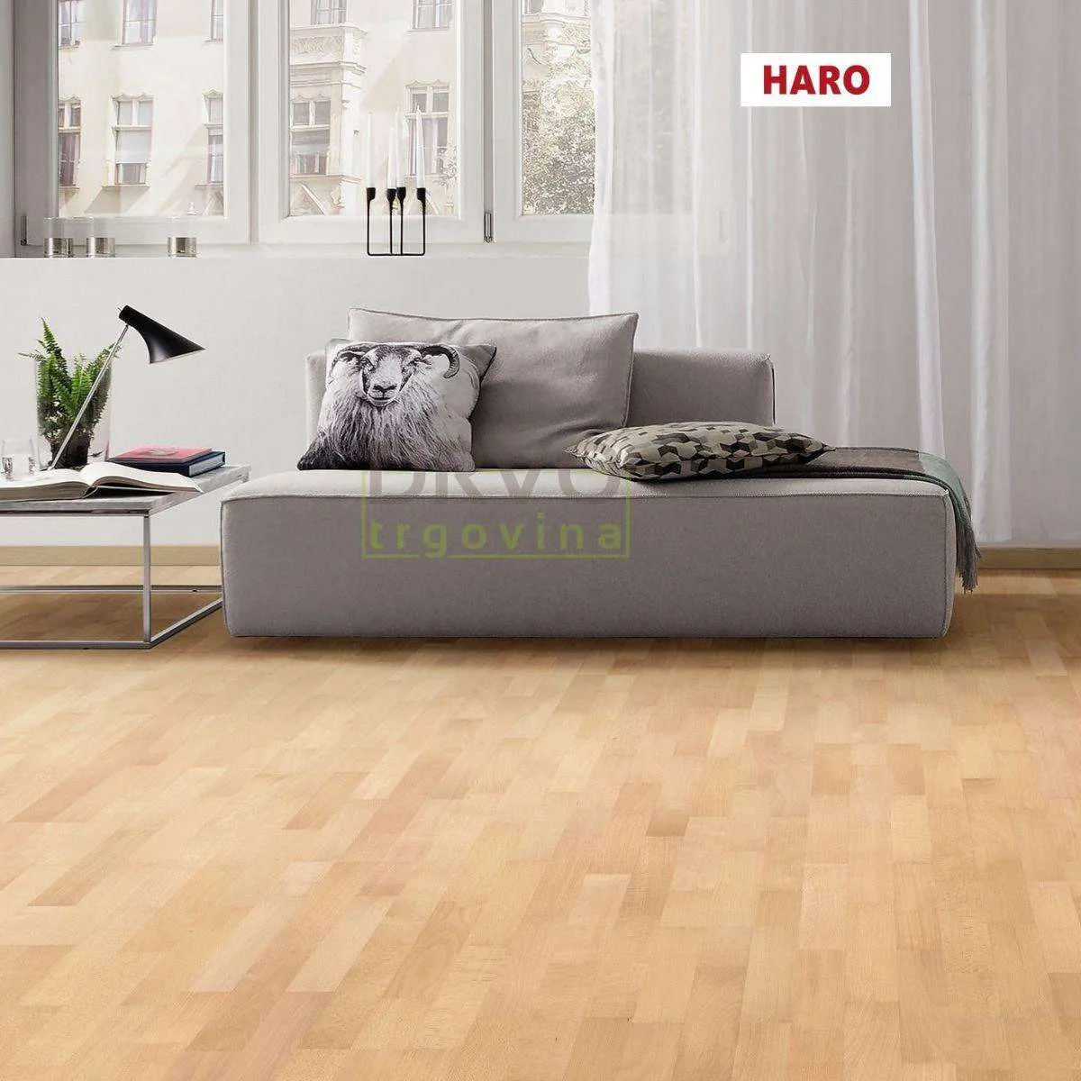 PARKET PANEL 3-S HARO BUKVA TREND lakMAT s greškom 524 637x 13,5/180/2200mm, p=3,17m2 