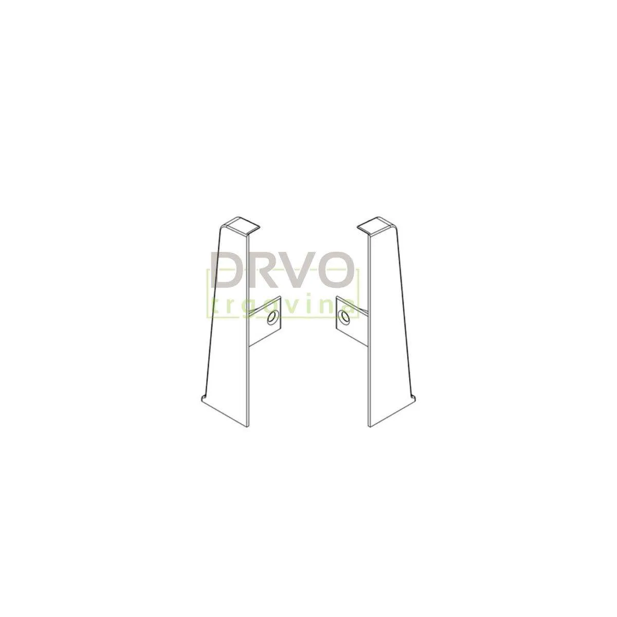 PVC ZAVRŠETAK ZA LETVICE HI LINE M106 