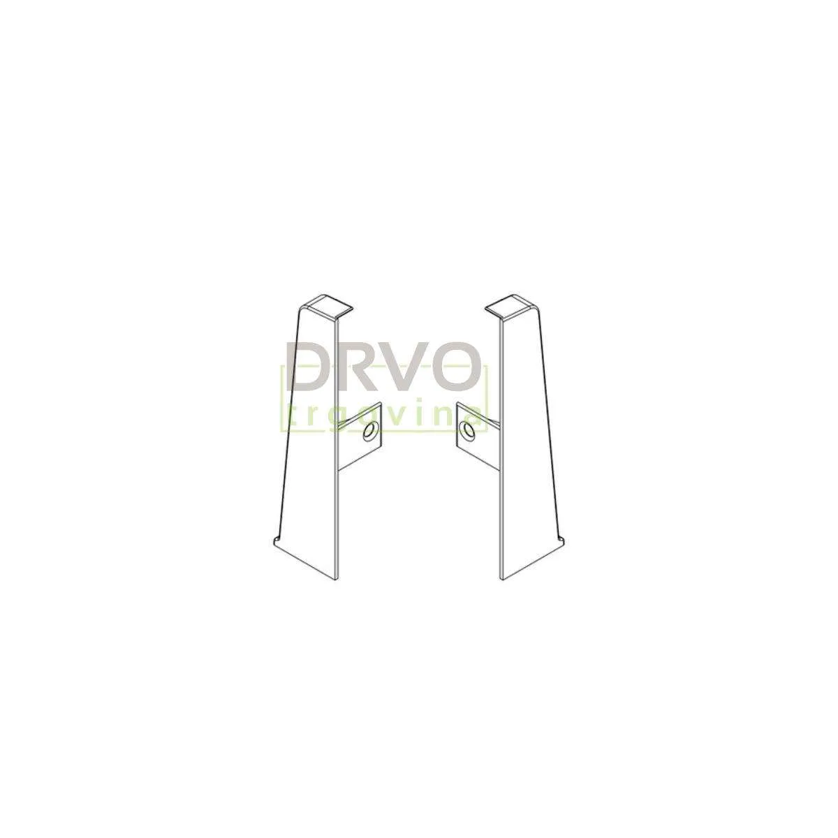 PVC ZAVRŠETAK ZA LETVICE HI LINE M256 