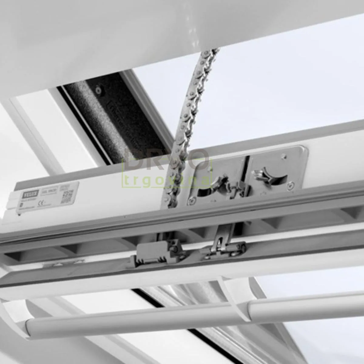 VELUX PREMIUM KROVNI PROZOR, BIJELA BOJA, SOLARNO NAPAJANJE, STAKLO 70 